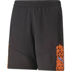 Trainingsshorts kinder Puma individualCUP Trainingsshorts Kinder black/ultra orange