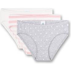 Sanetta Slip Grau/Rosa/Weiß