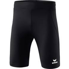 Poliamida Pantalones Erima Racing kurze Leichtathletik Tights Kinder schwarz