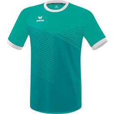 Erima Mantua Fußballtrikot Kinder columbia/weiß