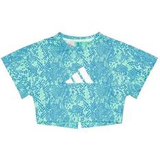 Adidas Aeroready Animal-Print T-Shirt Easy Green Unisex