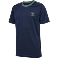 Hummel Staltic Poly Trikot Kinder 7209 marine/duck green