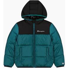Champion Overtøj Champion Boys Script Logo Padded jakke Herrer Jakker Grøn