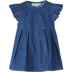 Børnetøj Name It Denim Kjole Nbfdana - Medium Blå