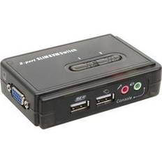 Conmutadores KVM InLine Black 60612I 2048 x 1536 Pixels