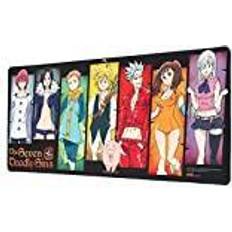 Mouse mat Grupo Erik Seven Deadly Sins XXL Mouse Mat 31.5 x 13.78 in