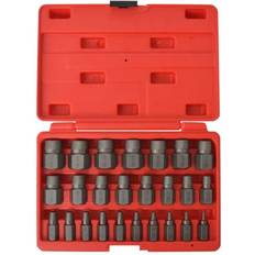 vidaXL 25 Multi-Spline Screw Extractor Remover Tool Kit