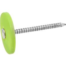 Hillman Electro-Galvanized Plastic Cap Roofing Nails 2000 Piece