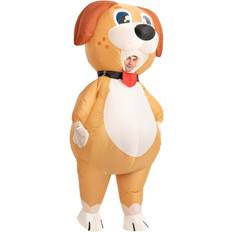 Inflatable adult dog costume