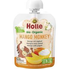 Céréales, Porridge et Flocons d'avoine Holle Bio Mango Monkey - Pouchy Mango