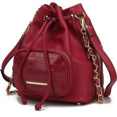 Red Bucket Bags MKF Collection Azalea Bucket Handbag by Mia K