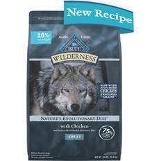 Pets Blue Buffalo Wilderness High Protein Natural Adult Dry Dog Food Wholesome Grains, Chicken 24 Bag