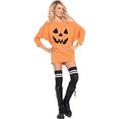 Zucche Abiti eleganti Leg Avenue Adult Jersey Pumpkin Dress Halloween Apparel