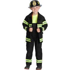 Aeromax Fireman Kids Costume Black