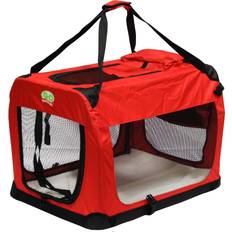 Soft crate for dogs Go Pet Club Portable Soft Red Dog Crate, X X