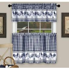 Curtains & Accessories Achim Wide Width Barnyard Window Tier