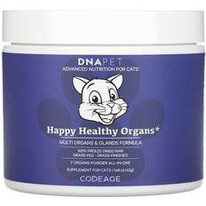 Codeage DNA PET Happy Healthy Organs & Glands Supplement Cats Organ Powder Cat Vitamins