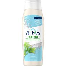 St. Ives purifying sea salt and pacific kelp exfoliating body wash