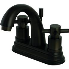 Kingston Brass KS8615DX 4 in Centerset Bathroom Faucet Bronze