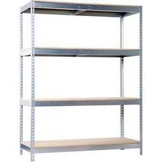 Proregal Estanteria ecoforte galva/ madera 200x150x45cm