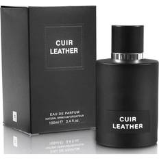 Fragrance World Men Eau de Parfum Fragrance World Cuir Leather Fragrance World for Men Eau De Parfum 3.4 fl oz