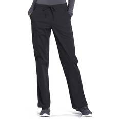 Work Pants Cherokee Cherokee Workwear Professionals Women Scrubs Pant Mid Rise Straight Leg Drawstring WW160