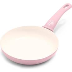 Pink Frying Pans GreenLife Soft Grip Healthy