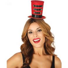 Showman Ringmaster mini hat on headband ladies greatest showman fancy dress accessory