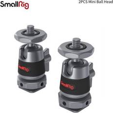 Panning Smallrig mini 360° panning ball head 2pcs with removable cold shoe mount-2795