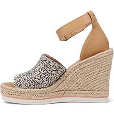 Multicoloured Espadrilles Toms Marisol Damen Sandalen, Natürlicher Leopard