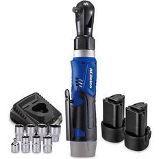 ACDelco ACDelco G12 12V Cordless 3/8" 45 ft-lbs Ratchet Wrench 2 Batteries Kit