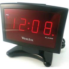 Westclox Plasma LED Alarm Clock 0.9-Inch