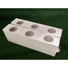 Propagators Intbuying Square hydroponic 6 plant site grow kit