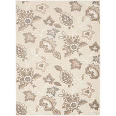 Nourison Aloha Beige, Gray, Blue, White