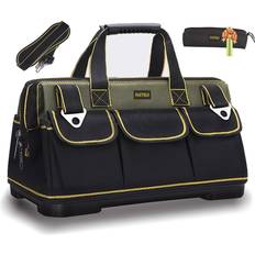 Water proof bag 22-inch wide mouth tool bag with water proof molded base wide mouth