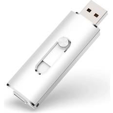 64gb flash drive 64gb flash drive, aiibe thumb drive memory stick jump drive pen drive 64 gb u