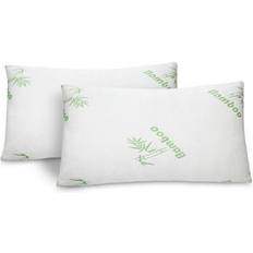 Scatter Cushions Newhome Bamboo Hypoallergenic Complete Decoration Pillows White