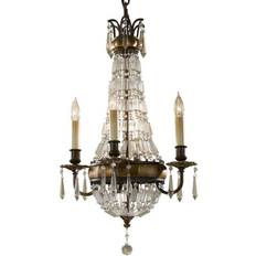 Elstead Lighting Bellini ljuskrona Brons Pendellampa