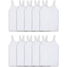 Fruit of the Loom Girls Undershirts Tanks - White