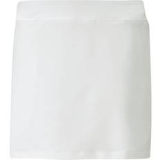 Organic/Recycled Materials Skirts Puma Kid's Knit Golf Skirt - Bright White (539787-01)