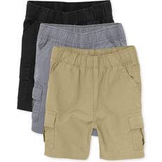 18-24M - Boys Pants The Children's Place Toddler Boy's Uniform Pull On Cargo Shorts 2-pack - Multi