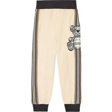 Burberry Kids Beige sweatpants for boys