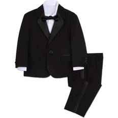 Black Dresses Children's Clothing Nautica Baby Boy's Tuxedo Set 4-piece - Black