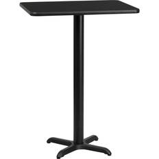 Flash Furniture XU-BLKTB-2430-T2222B-GG Bar Table