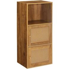 Beige Cabinets Convenience Concepts Xtra Weave 2 Storage Cabinet