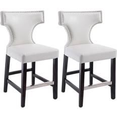 Counter stools CorLiving Set of 2 Kings Bar Stool