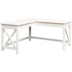 Lavish Home Computer L-Shaped Writing Desk
