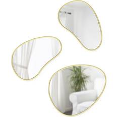 Umbra Miroirs Umbra Hubba Pebble Set de 3 Miroir Mural