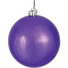 Purple Christmas Tree Ornaments Vickerman 392904 2.4" Plum Shiny Ball Christmas Tree Ornament