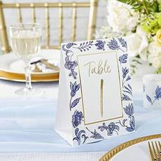 Kate Aspen Blue Willow, One Wedding Numbers Figurine